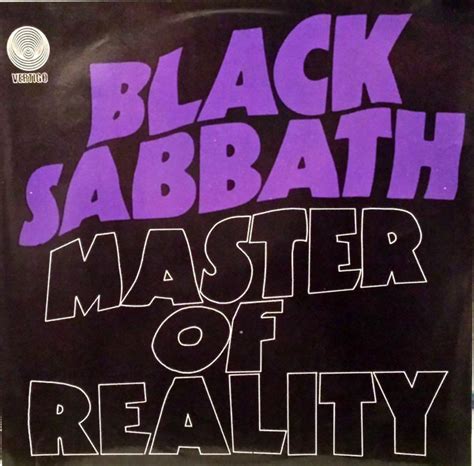 black sabbath master of reality vinyl 1971